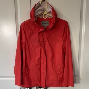 Bass Vibrant Red Hooded Jacket